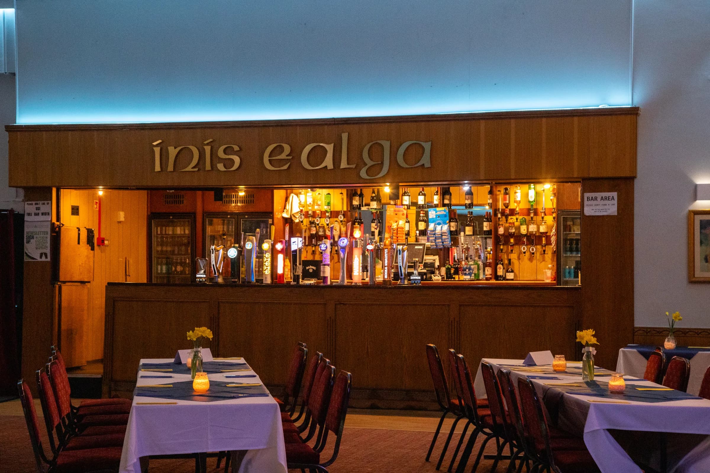 Claddagh Room interior