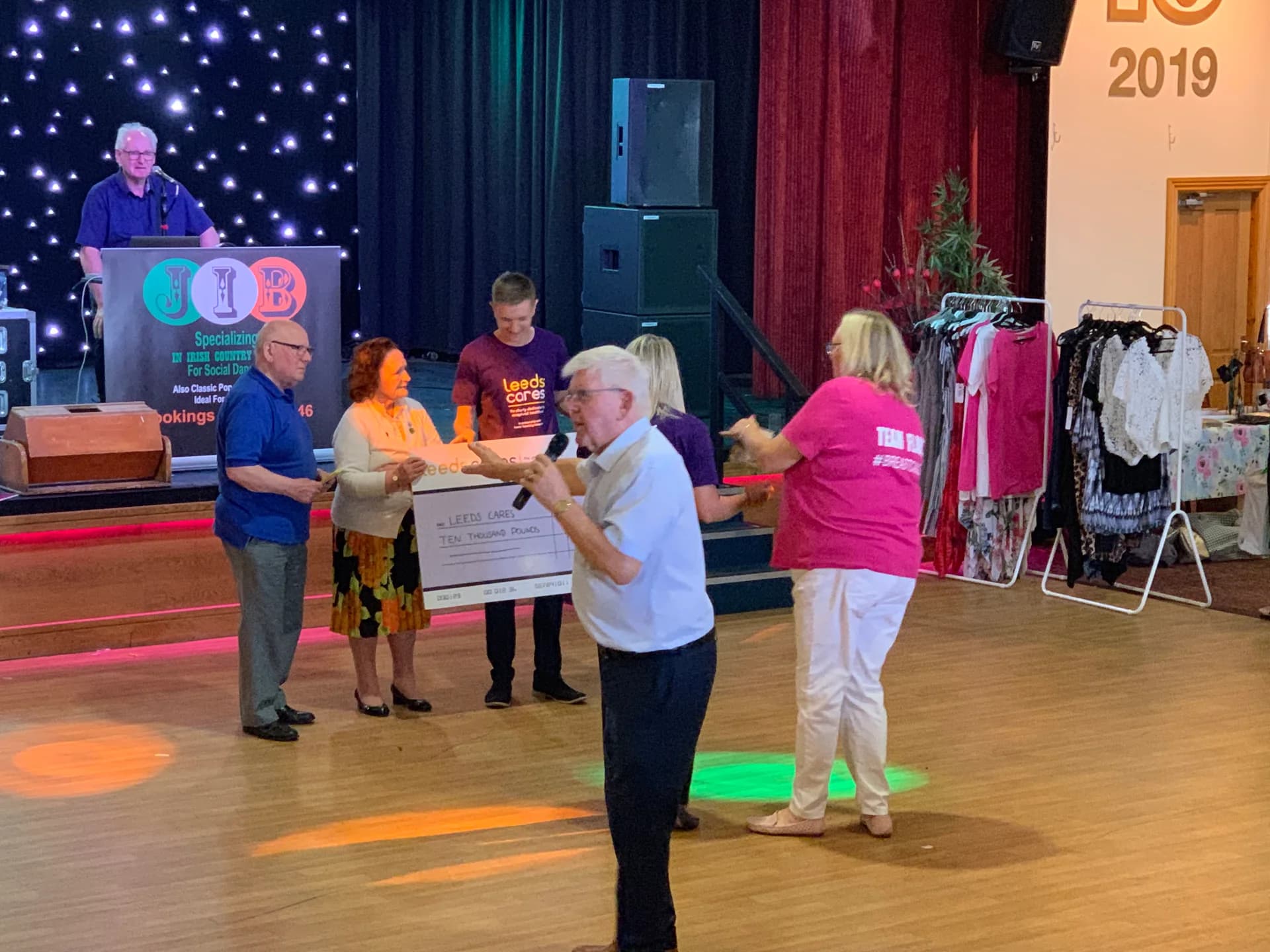 Charity presentation