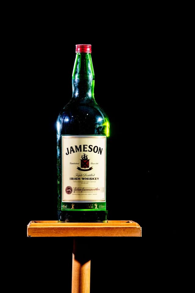 The legendary whiskey bottle